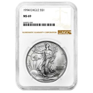 2026 (W) $1 American Silver Eagle – NGC MS70 ER Black Label – Presale