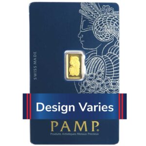PAMP Fortuna 1 g Gold Bar In Assay