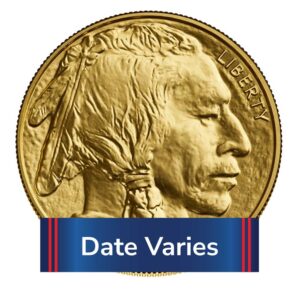 Random Year $50 1-oz American Gold Buffalo BU