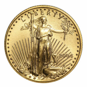 2004 $5 American Gold Eagle 1/10 oz BU