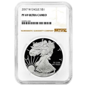 2017-W Proof Silver American Eagle NGC PF69 UC