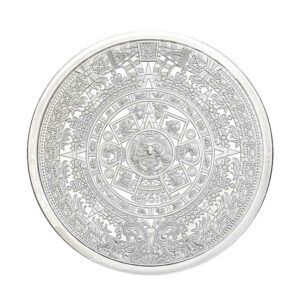 Golden State Mint 5-oz Aztec Calendar Silver Round GEM BU
