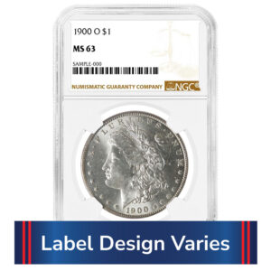 1900-O Silver Morgan Dollar NGC MS63