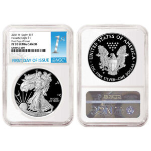 2021-W Silver Type 1 Proof American Eagle NGC PF70 UC FDI First