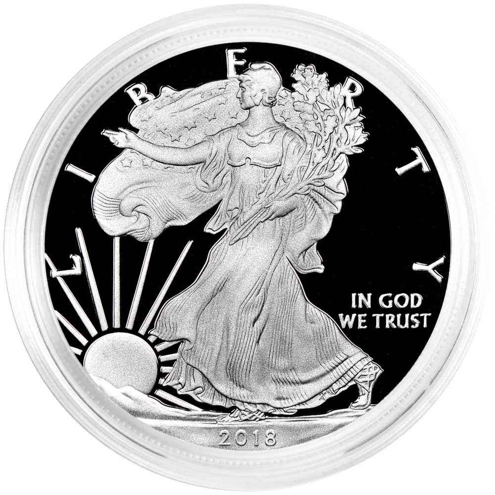 2018-W $1 1-oz Proof American Silver Eagle