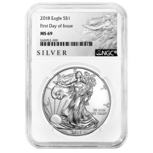 2018 $1 1-oz American Silver Eagle