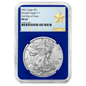 2021 $1 1-oz T-1 American Silver Eagle