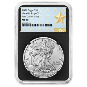 2021 $1 1-oz T-1 American Silver Eagle
