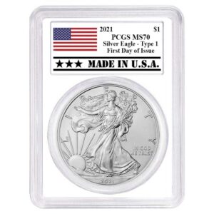 2021 $1 1-oz T-1 American Silver Eagle