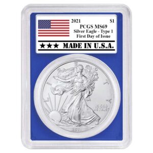 2021 $1 1-oz T-1 American Silver Eagle