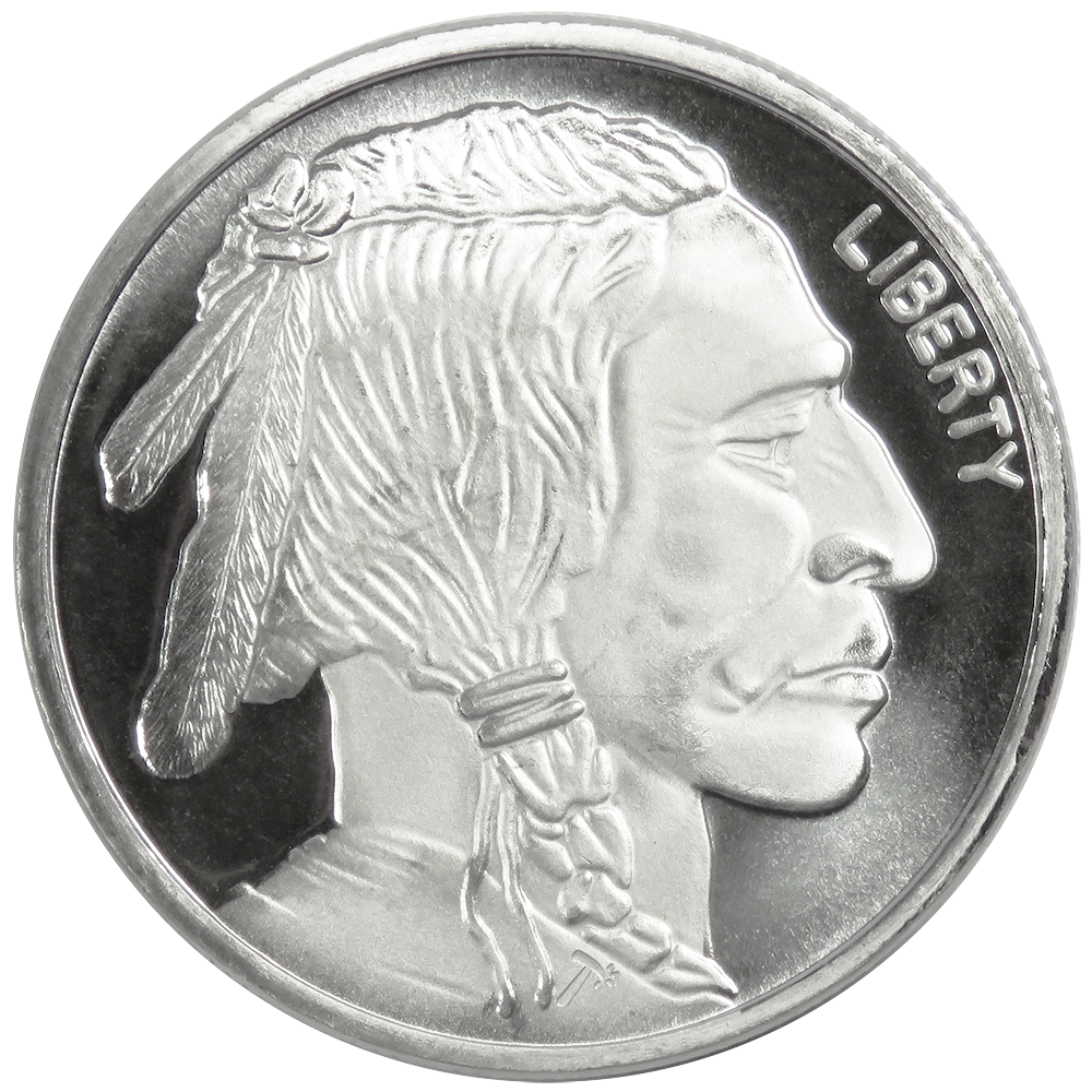 1-oz Buffalo .999 Fine Silver Round - ModernCoinMart