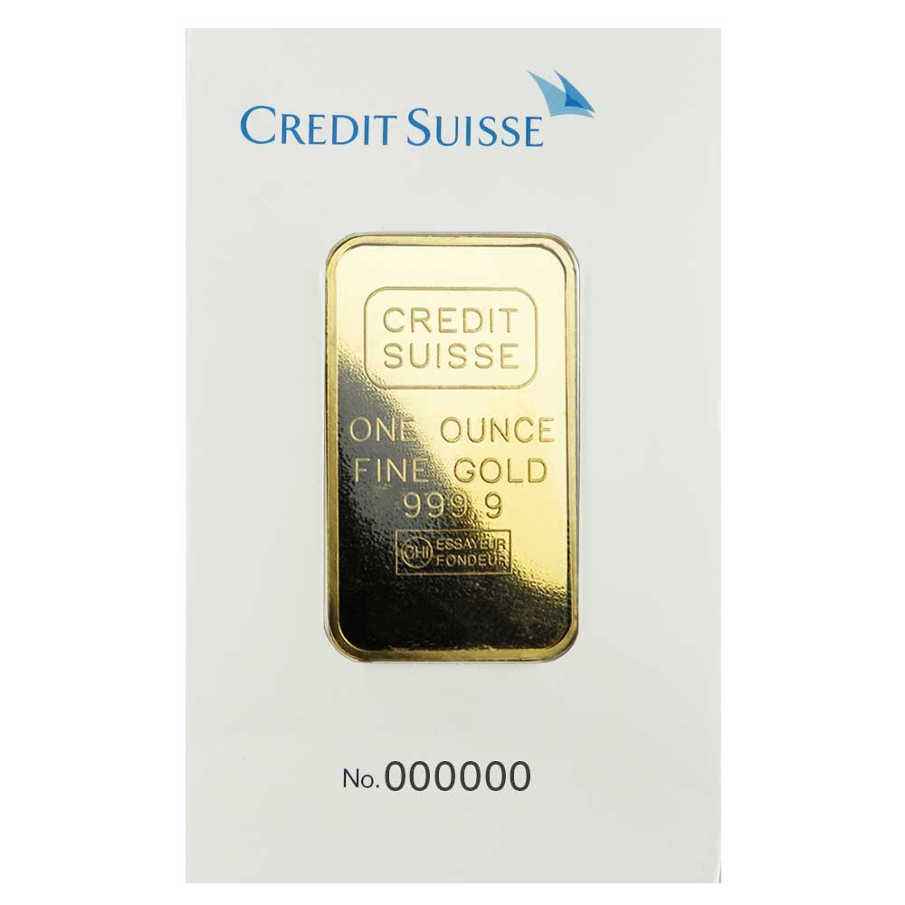 1-oz Credit Suisse Gold Bar .9999 Fine Sealed In Assay | eBay