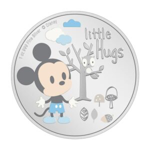 2024 Disney Baby Boy 1-oz Silver Coin By Agoro 2024 Minted