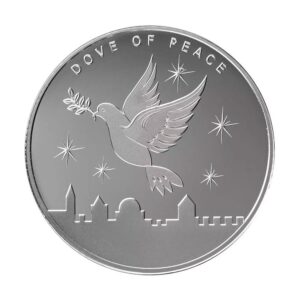 2023 Holy Land Mint 1oz Silver Dove of Peace BU Round