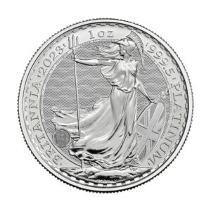 Great Britain 2023 £100 1oz Platinum Britannia BU