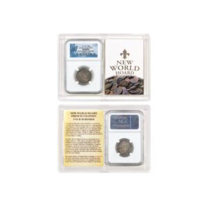 France 1711-D 30 Denier Billon New World Hoard French Colonies NGC Genuine