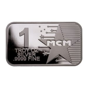 Sunshine Minting MCM Star (Type 2) 1 oz Silver Bar GEM BU
