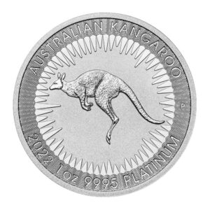 2022-P Australia Platinum Kangaroo 1 oz Platinum $100 Coin GEM Unc