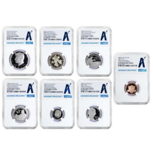 2021-S US Clad Proof Set NGC PF70UC AR Advance Releases Label