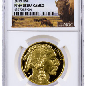 2013-W 1 oz Gold Buffalo Proof $50 NGC PF69 UC Buffalo Label