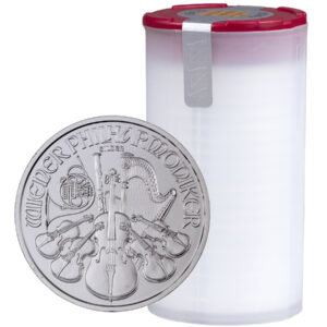 Roll of 20 - Austria 2023 €1.50 1 oz Silver Philharmonic Coin GEM BU