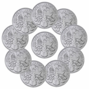 Lot of 10 - Austria 2023 €1.50 1 oz Silver Philharmonic Coin GEM BU