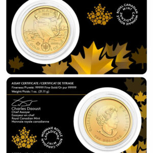 2022 Canada Klondike Gold Rush Prospecting for Gold $200 Gold Commemorative Coin with Maple Privy BU
