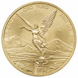 2022-Mo Mexico 1 oz Gold Libertad Coin BU