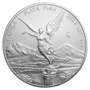 2022-Mo Mexico 1 oz Silver Libertad Coin Brilliant Uncirculated