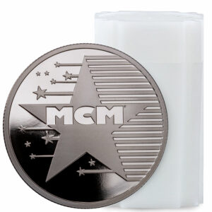 Roll of 20 - Sunshine Minting MCM Star (Type 2) 1 oz Silver Round GEM BU