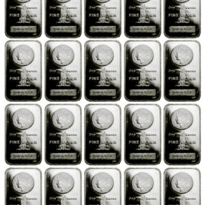 Lot of 40 - Highland Mint Morgan Dollar Design 1 oz Silver Bar Made in the USA