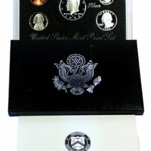 1997-S U.S. Silver Proof Coin Set GEM Proof OGP
