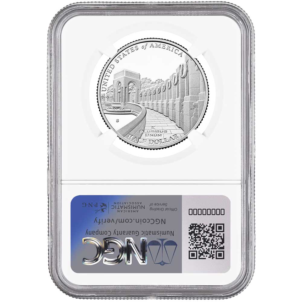 2024-S Proof Clad 50c Greatest Generation Commemorative NGC PF70UC Brown  Label - ModernCoinMart