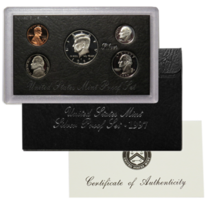 1997-S U.S. Silver Proof Set