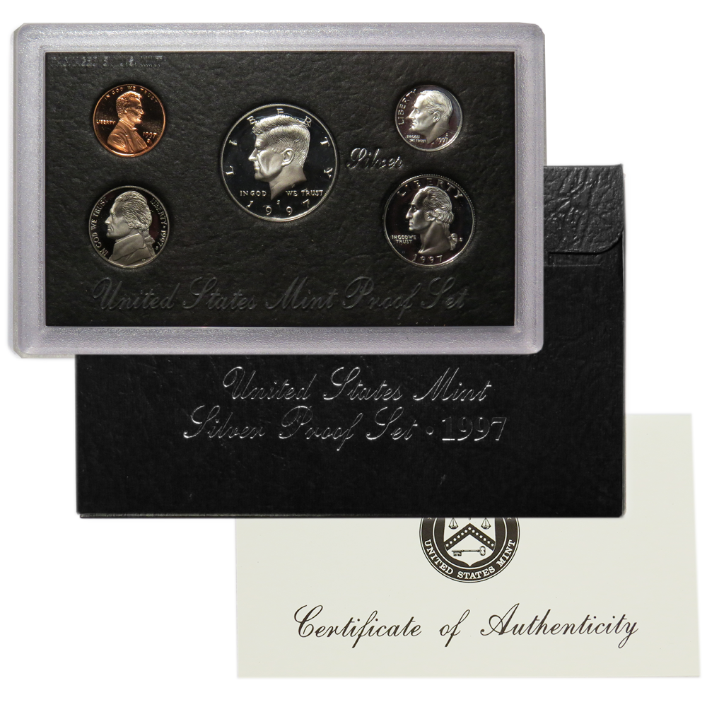 1997-S U.S. Silver Proof Set