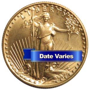 $25 American Gold Eagle 1/2 oz Random Year Brilliant Uncirculated