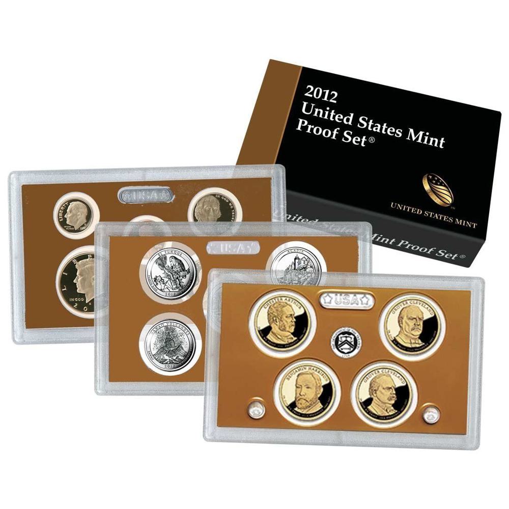 2012-S U.S. Proof Coin Set GEM Proof OGP
