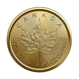 Canada 2023 $5 1/10oz Gold Maple Leafs Gem BU