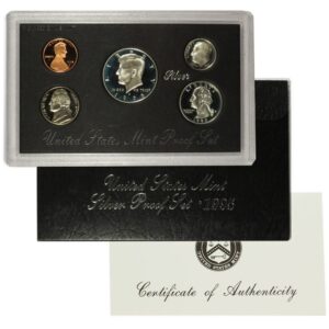 1995-S U.S. Silver Proof Coin Set GEM Proof OGP