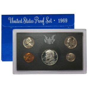 1969-S U.S. Proof Coin Set GEM Proof OGP
