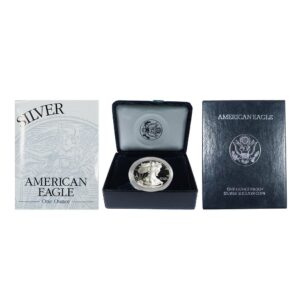 1999-P Proof American Silver Eagle (OGP)