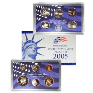 2005-S U.S. Proof Coin Set GEM Proof OGP