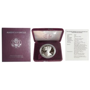 1992-S Proof American Silver Eagle (OGP)