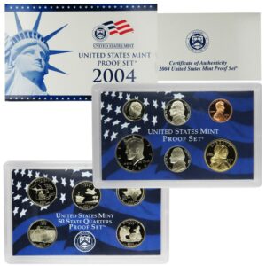 2004-S U.S. Proof Coin Set GEM Proof OGP