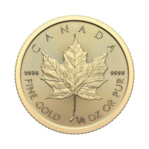 Canada 2024 $10 1/4oz Gold Maple Leafs BU