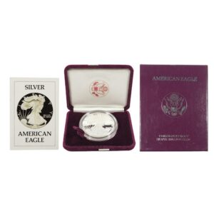 1986-S Proof American Silver Eagle (OGP)