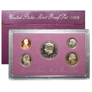 1989-S U.S. Proof Coin Set GEM Proof OGP