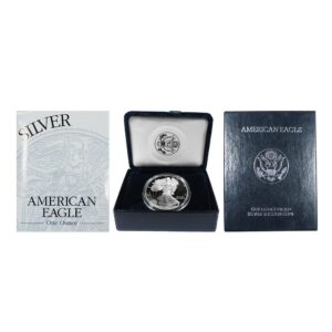 1997-P Proof American Silver Eagle (OGP)