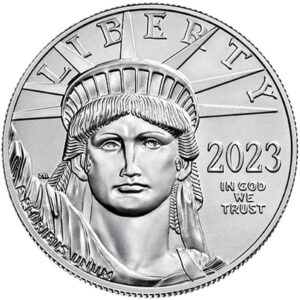 2023 $100 1 oz Platinum American Eagle GEM BU