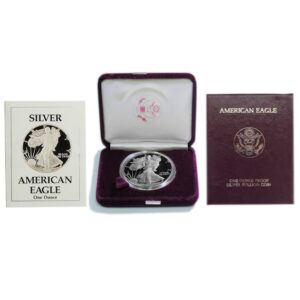 1988-S Proof American Silver Eagle (OGP)